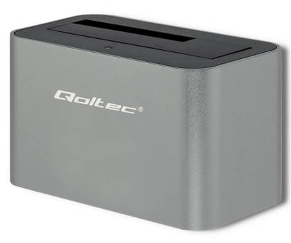 Akcesoria do dysków QOLTEC Stacja dokująca dysków HDD/SSD 2.5"/3.5" SATA USB 3.0